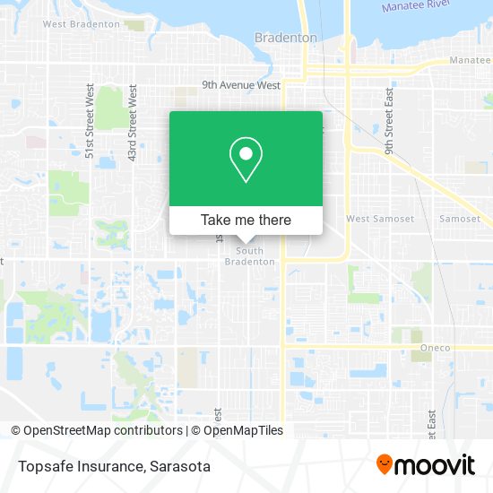 Topsafe Insurance map