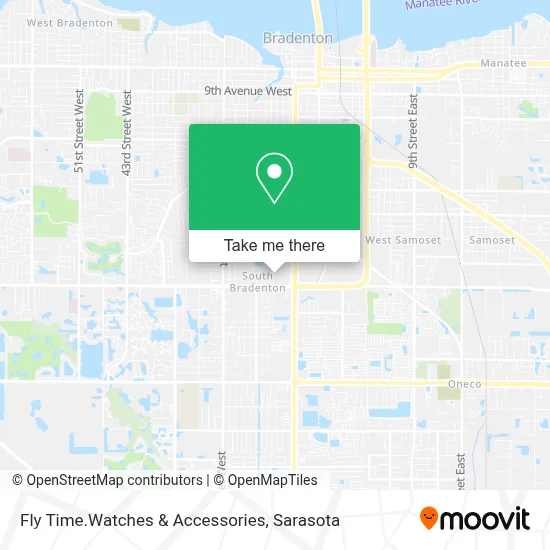 Fly Time.Watches & Accessories map