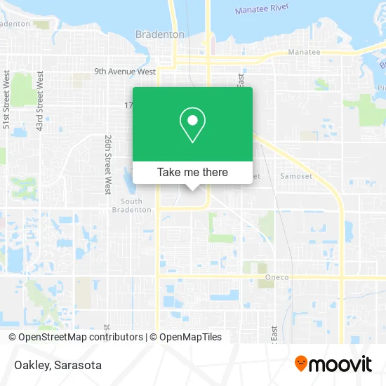 Oakley map