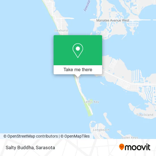 Salty Buddha map
