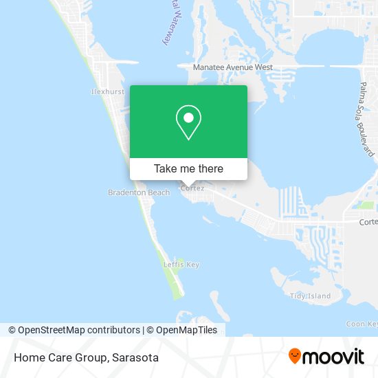Home Care Group map