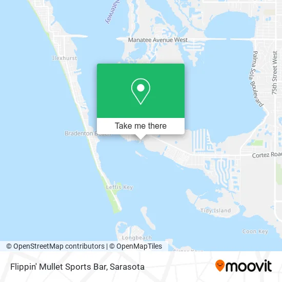 Flippin' Mullet Sports Bar map