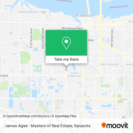 Mapa de James Agee - Masters of Real Estate