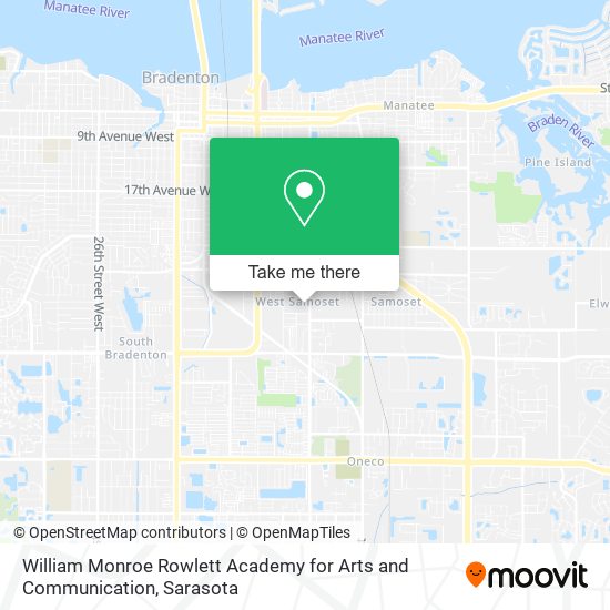 William Monroe Rowlett Academy for Arts and Communication map