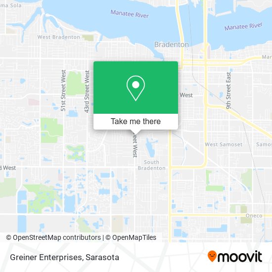 Mapa de Greiner Enterprises