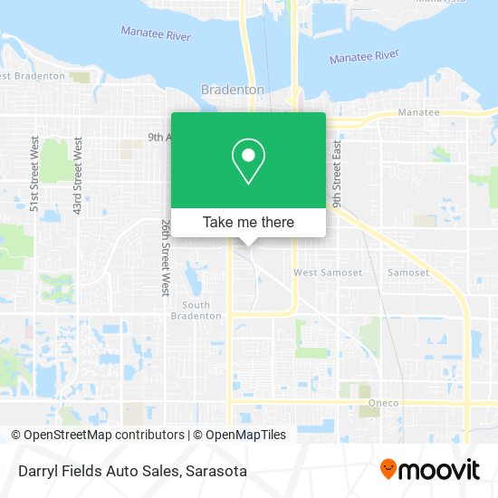 Mapa de Darryl Fields Auto Sales