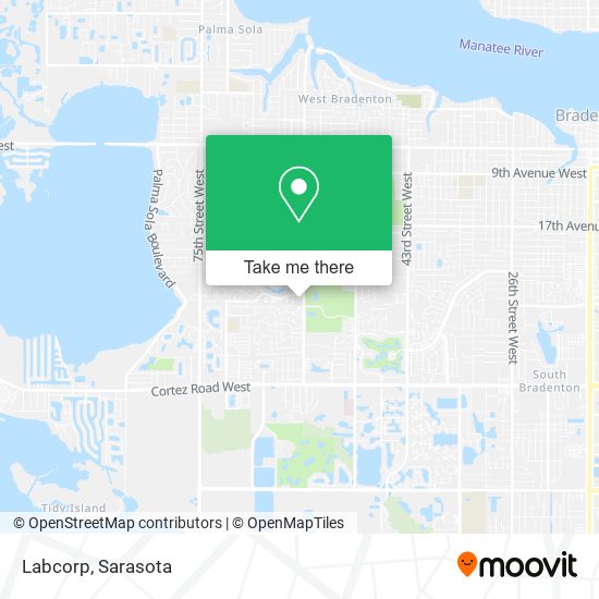 Mapa de Labcorp