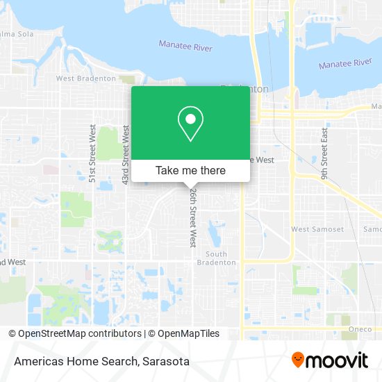 Mapa de Americas Home Search