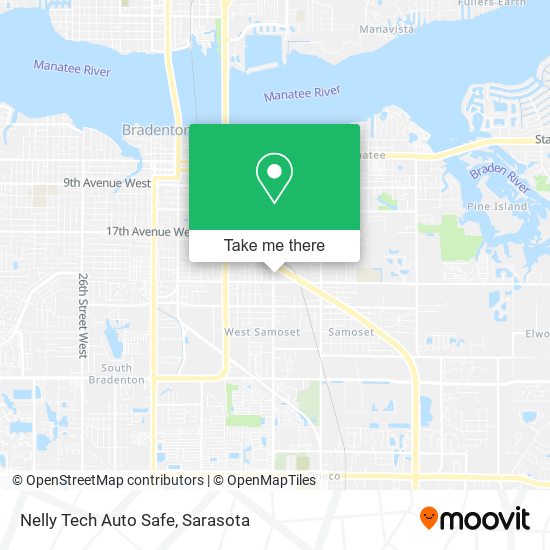 Mapa de Nelly Tech Auto Safe