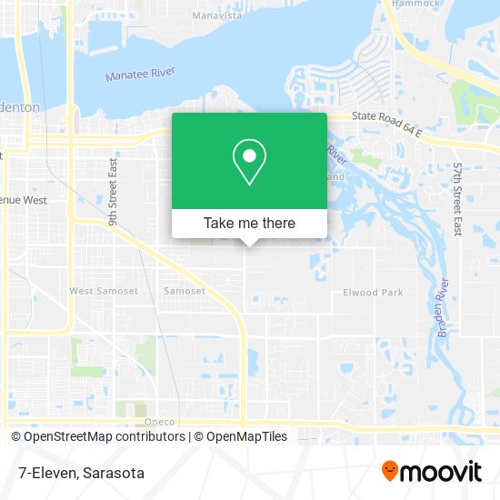 Mapa de 7-Eleven