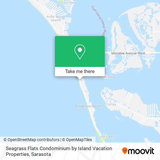 Mapa de Seagrass Flats Condominium by Island Vacation Properties