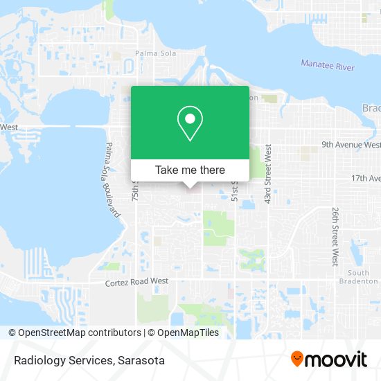 Radiology Services map