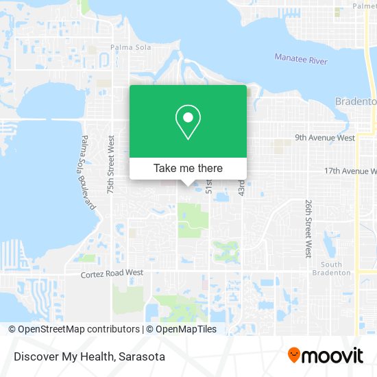 Discover My Health map