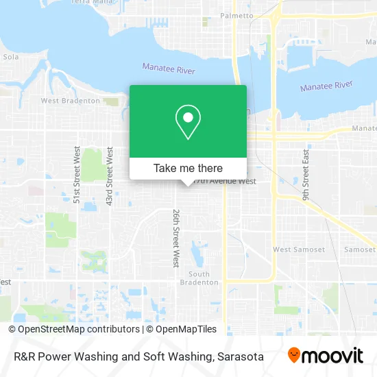 R&R Power Washing and Soft Washing map