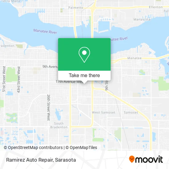 Ramirez Auto Repair map