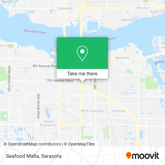 Seafood Mafia map