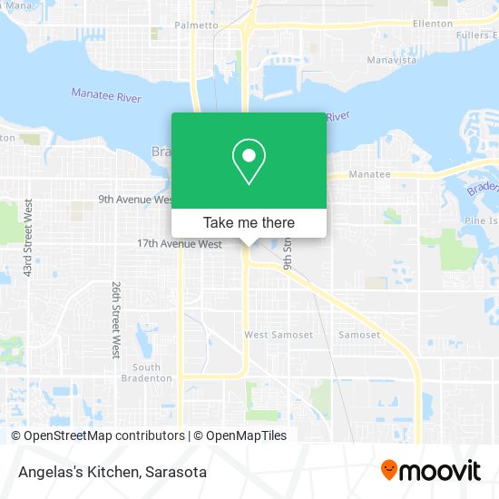 Mapa de Angelas's Kitchen