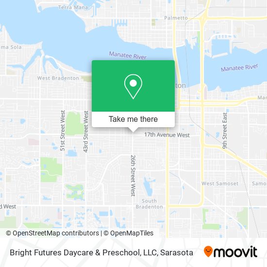Mapa de Bright Futures Daycare & Preschool, LLC