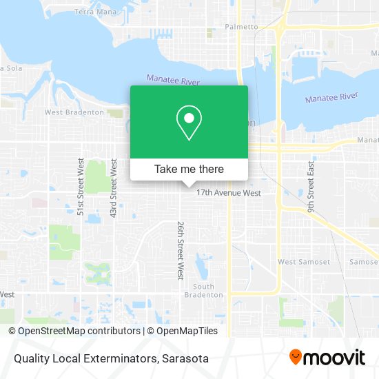 Quality Local Exterminators map