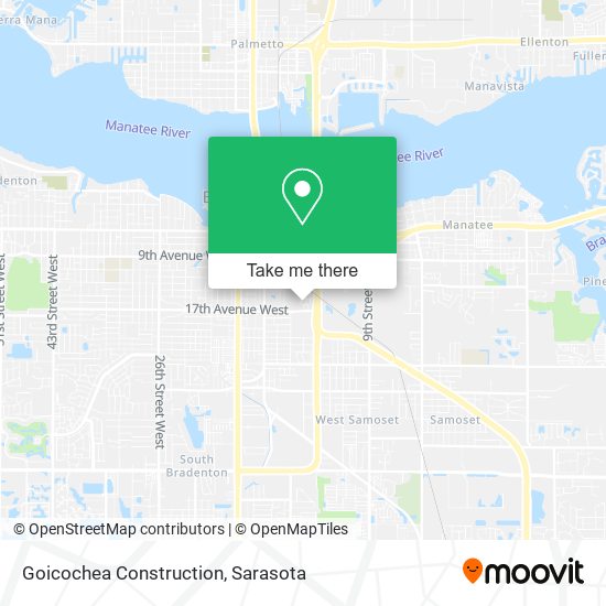 Goicochea Construction map