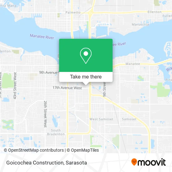 Goicochea Construction map