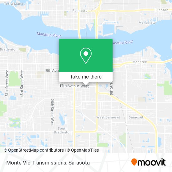 Monte Vic Transmissions map
