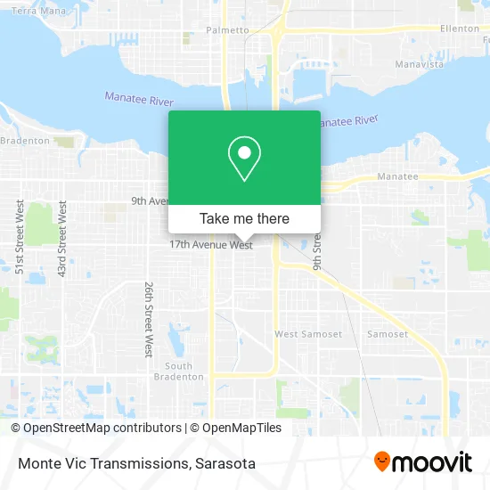 Monte Vic Transmissions map