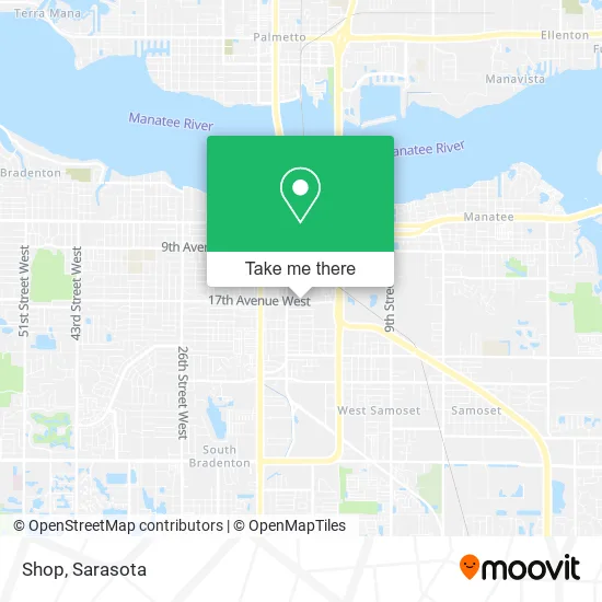 Shop map