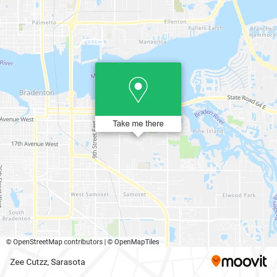 Zee Cutzz map