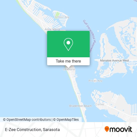 E-Zee Construction map