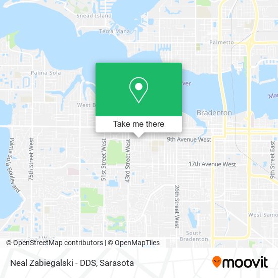 Neal Zabiegalski - DDS map