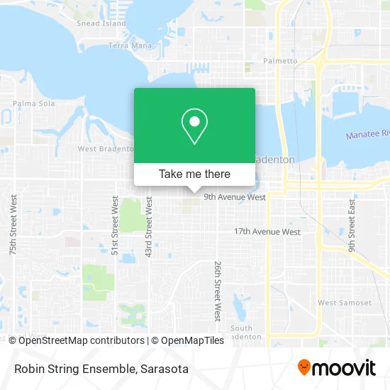 Robin String Ensemble map