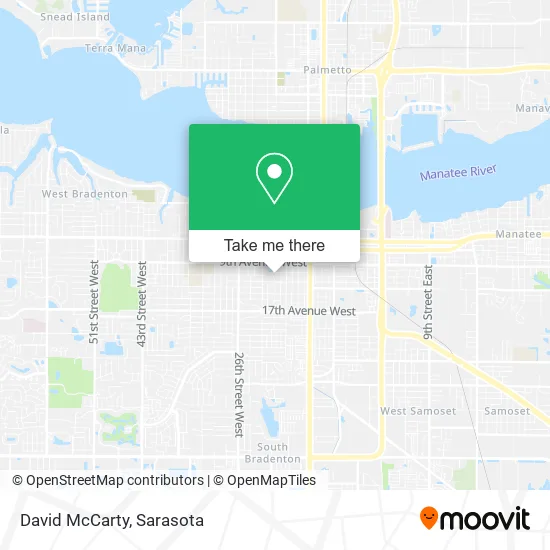 David McCarty map
