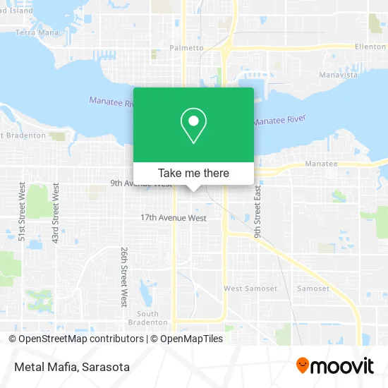 Metal Mafia map