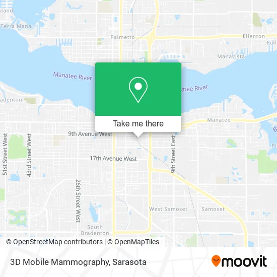 3D Mobile Mammography map