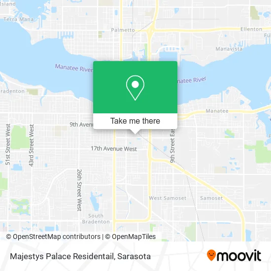 Majestys Palace Residentail map