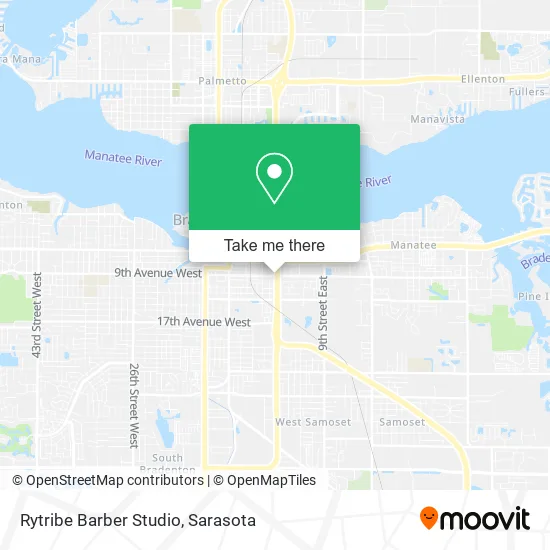 Rytribe Barber Studio map