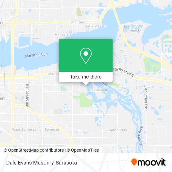 Mapa de Dale Evans Masonry