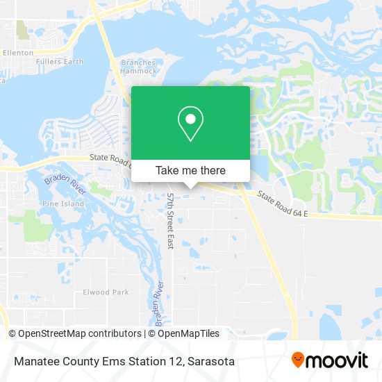 Manatee County Ems Station 12 map