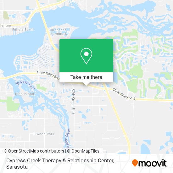 Mapa de Cypress Creek Therapy & Relationship Center