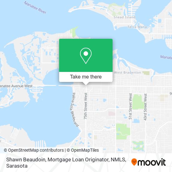 Mapa de Shawn Beaudoin, Mortgage Loan Originator, NMLS