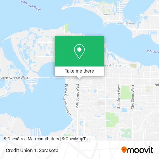 Credit Union 1 map