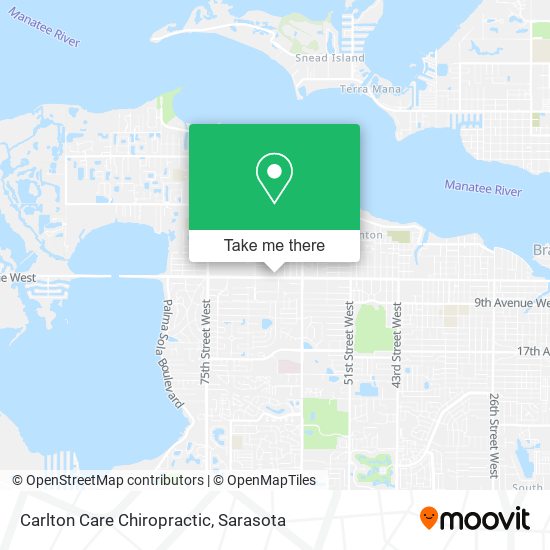Mapa de Carlton Care Chiropractic