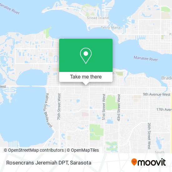 Rosencrans Jeremiah DPT map