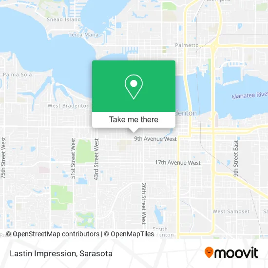 Lastin Impression map