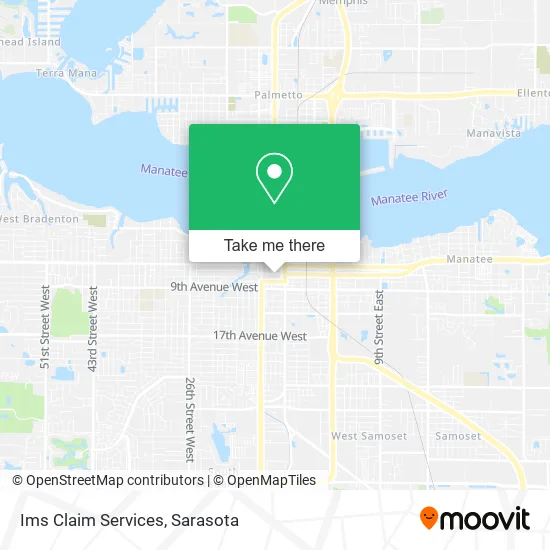 Ims Claim Services map