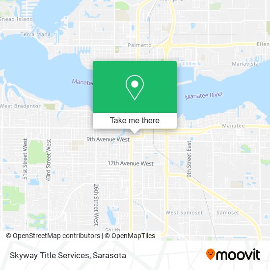 Skyway Title Services map