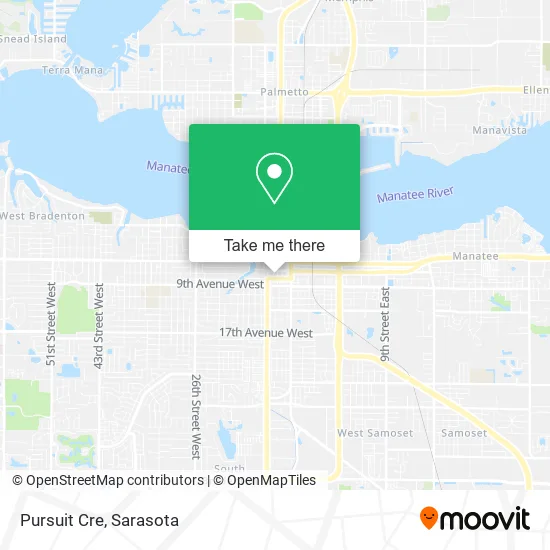 Pursuit Cre map