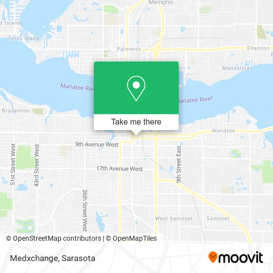 Medxchange map
