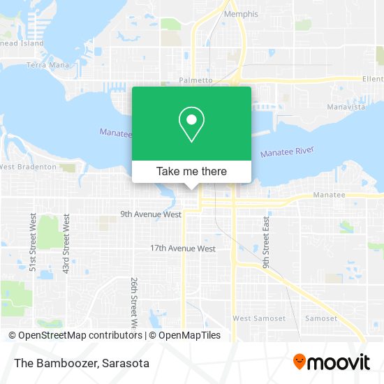 Mapa de The Bamboozer